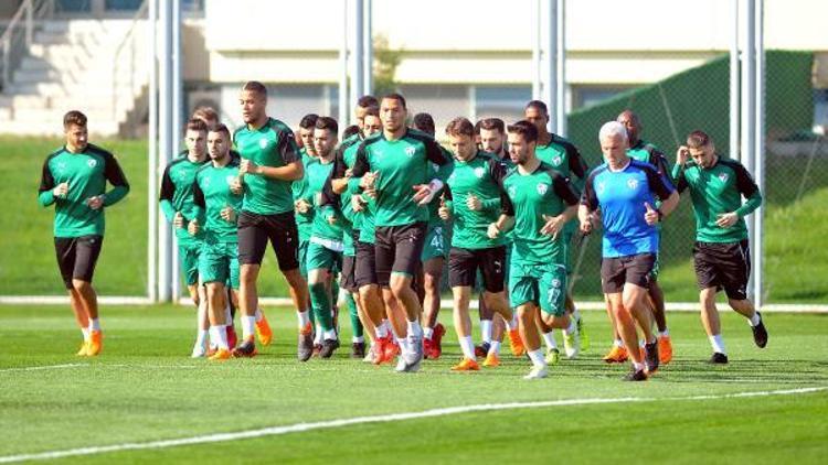 Bursasporda Demir Grup Sivasspor maçı hazırlıkları başladı