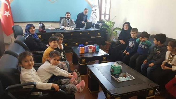 Minik öğrencilerden, Suriyeye yardım
