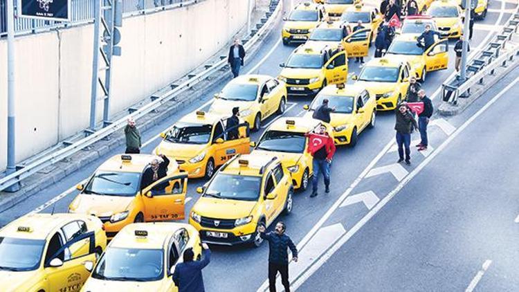 Taksicilerin Uber isyanı