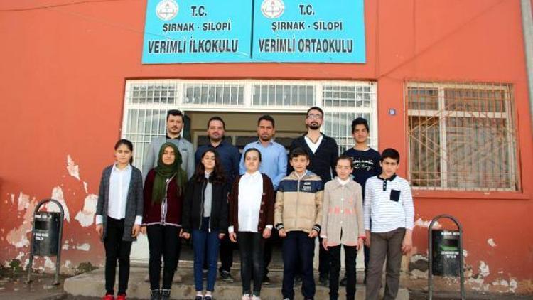 Silopili öğrencilerden Afrindeki Mehmetçiğe moral klibi