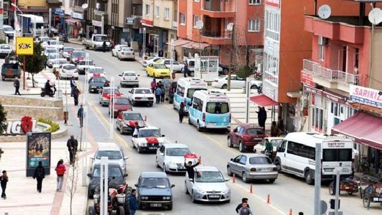 Sarıgölde liselilerden Mehmetçike destek