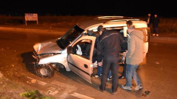 Sinop’ta kaza: 2 yaralı