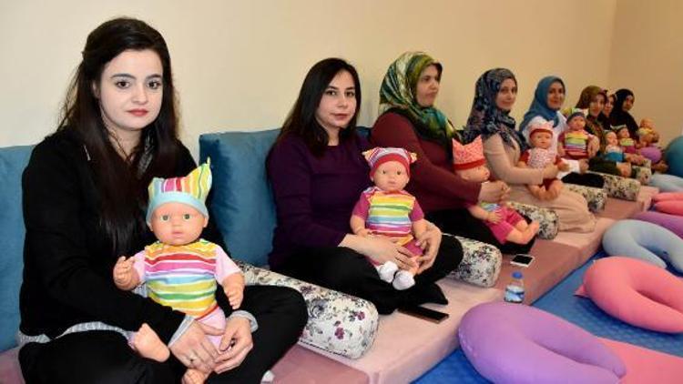 Anne adaylarına uygulamalı gebelik eğitimi