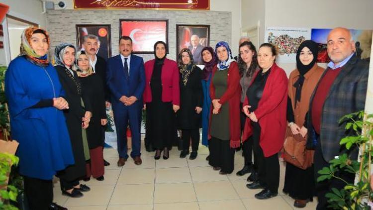Başkan Gürkandan, Oğuzhana ziyaret
