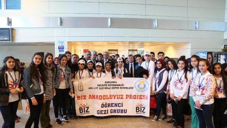 Şanlıurfalı öğrenciler, İstanbul ve Trabzonu gezdi