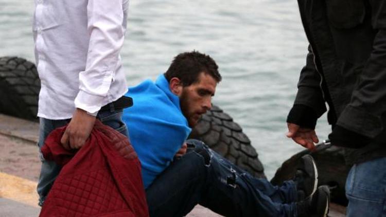 Beşiktaşta boğulmak üzere olan Suriyeliyi tur teknesinde çalışan Suriyeli kurtardı