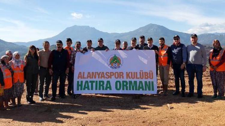 Aytemiz Alanyaspor Hatıra Ormanına fidan