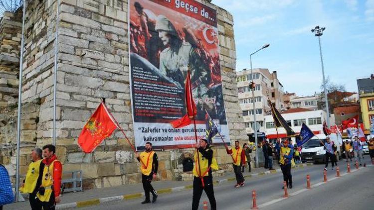 57. Alay Yürüyüş Komitesi Gelibolu’ya ulaştı