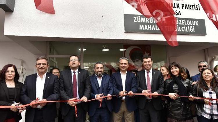 CHPnin mahalle temsilcilikleri açıldı