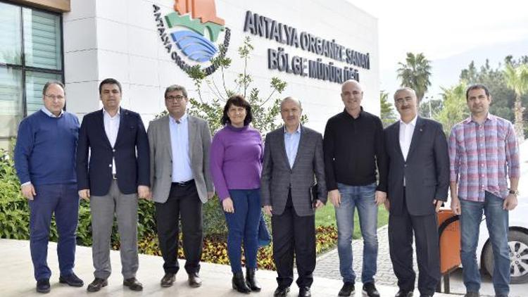 Sanayi Bölgeleri Genel Müdürü, Antalya OSByi ziyaret etti