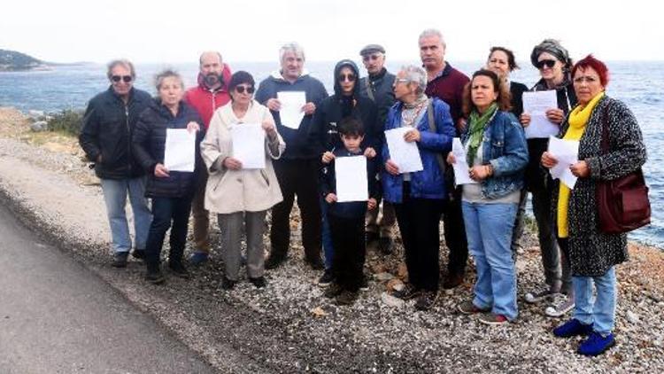 Bodrumda, Belediye Başkan Yardımcısının öldüğü yerde eylem