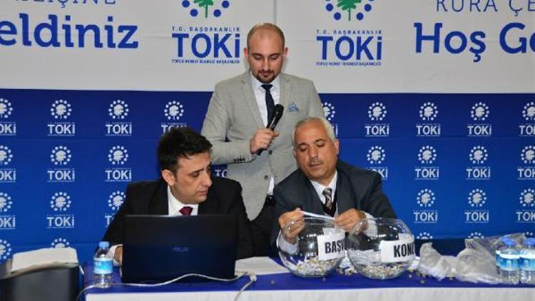 TOKİ çekilişinde büyük sevinç