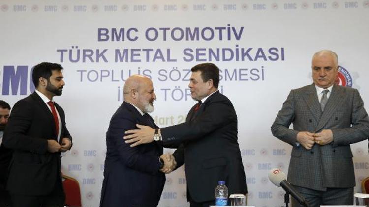 BMC ile Türk Metal Sendikası arasında toplu iş sözleşmesi