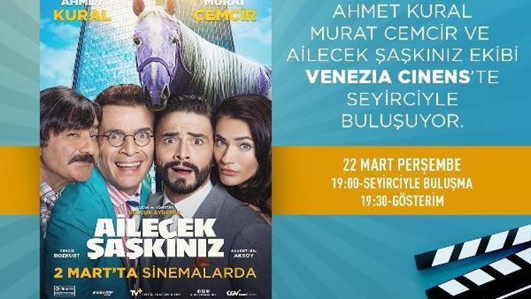 Ahmet Kural ve Murat Cemcir,  VeneziaCinens Sinemaları’nda izleyicileriyle buluşuyor