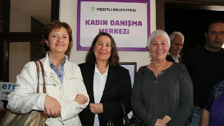 Mezitli’de Kadın Danışma Merkezi açıldı