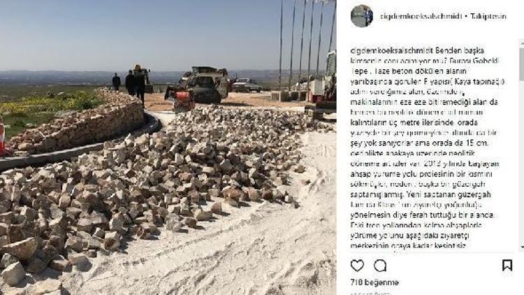 Göbeklitepede yürütülen iş makineli çalışmaya ölen kazı başkanının eşinden tepki