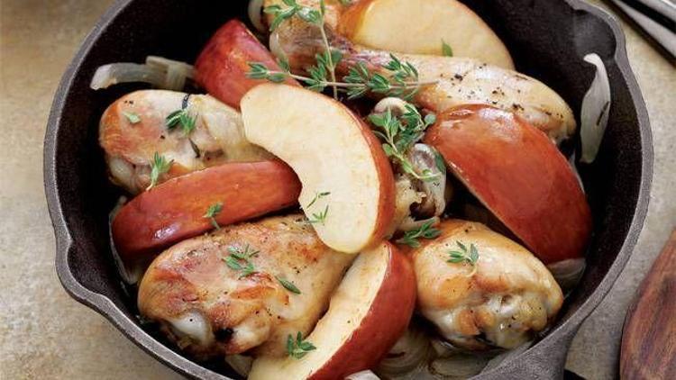 Fırında elmalı tavuk baget tarifi