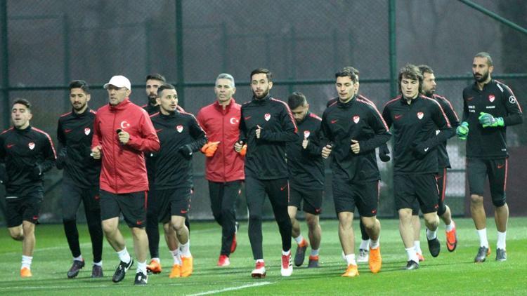 A Milli Futbol Takımı, İrlanda Cumhuriyeti maçının hazırlıklarına devam etti