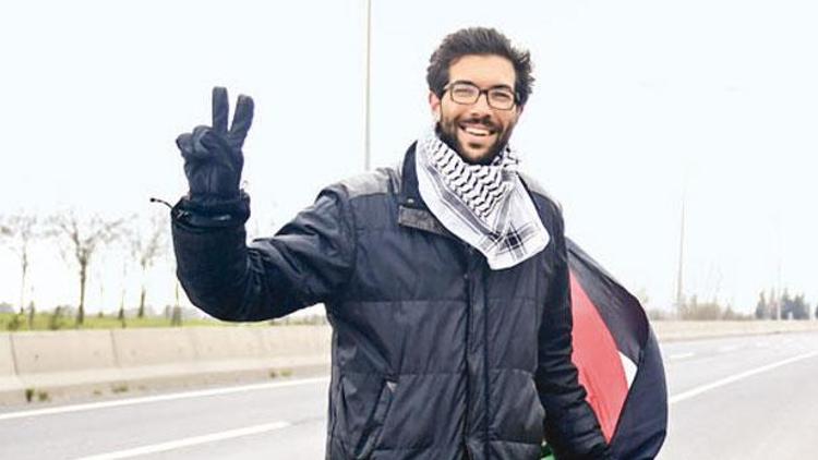 İsveçli Benjamin Filistin için 5 bin km yürüdü