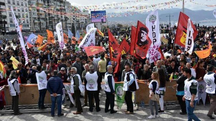 İzmirde nevruz kutlaması