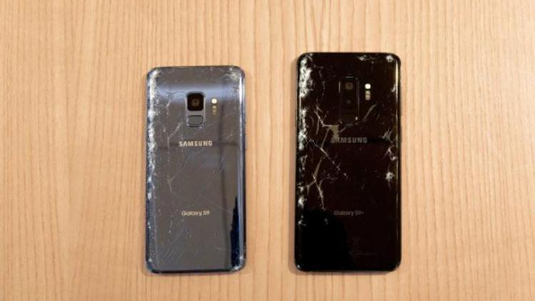 Galaxy S9 yere düşer düşmez çatladı