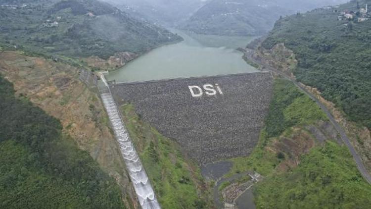 Trabzon’da taşkın koruma çalışmaları sürüyor