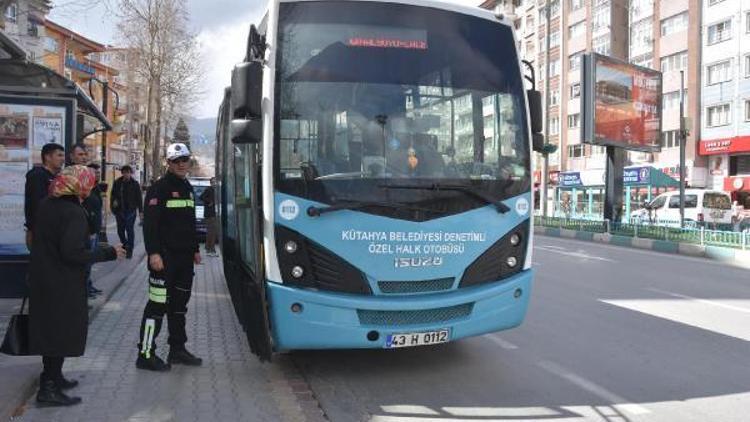Halk otobüsü şoförü alkollü çıkınca ehliyetine el konuldu