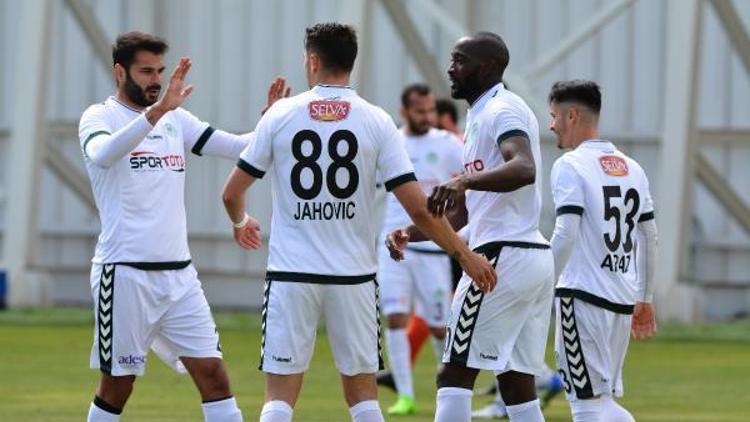 Atiker Konyaspor, hazırlık maçında Adanasporu 2-0 yendi