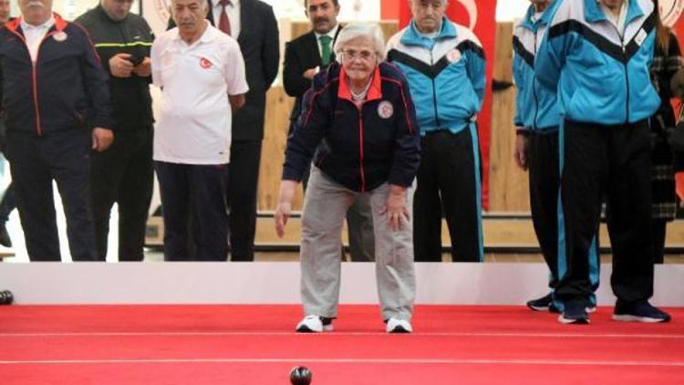 Huzurevi sakinleri, Bocce turnuvasında yarıştı