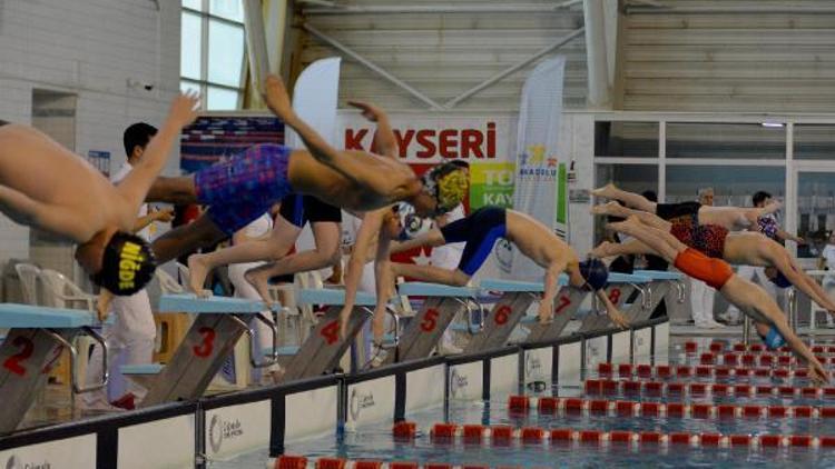 ANALİG yüzme grup yarışları Kayseri’de yapıldı