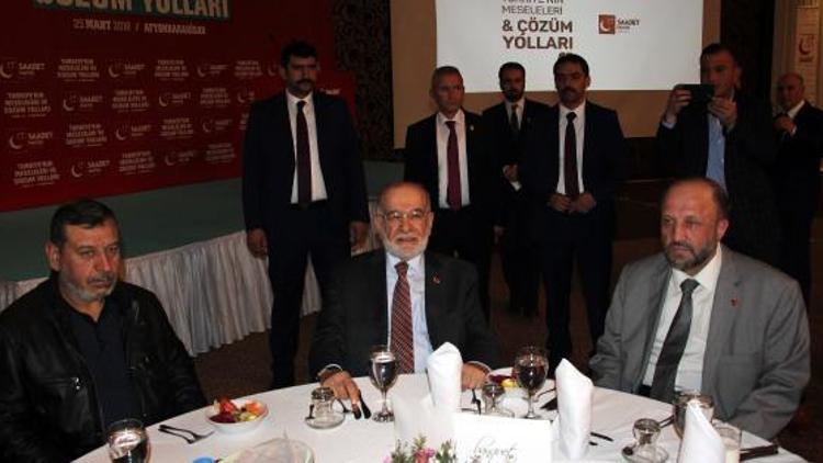 Karamollaoğlu: Sınırlarımızda Türkiyeyi tehdit eden bir gelişme varsa müdahale etme hakkıdır