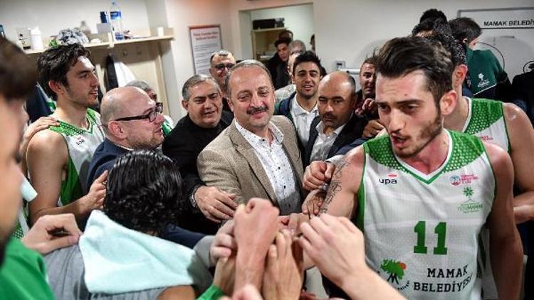 Mamak Belediyesi Basketbol Takımı’ndan adım adım play-off