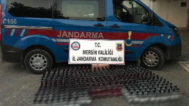 Jandarma sahte içkiye izin vermedi