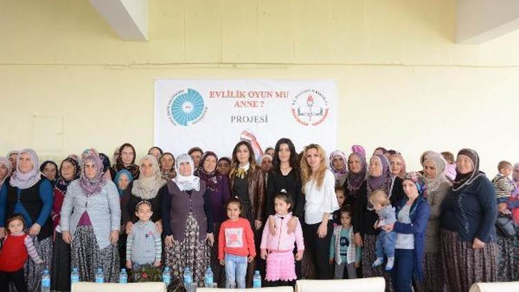 Evlilik Oyun Mu Anne projesinin tanıtımı yapıldı