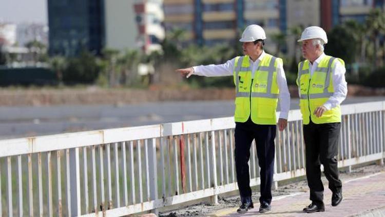 Başkan Türel proje çalışmalarını denetledi