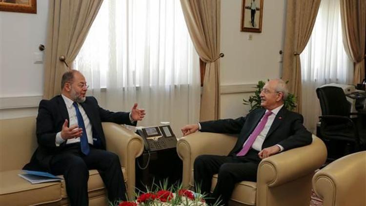 Kılıçdaroğlu, Başbakan Yardımcısı Recep Akdağ’ı kabul etti