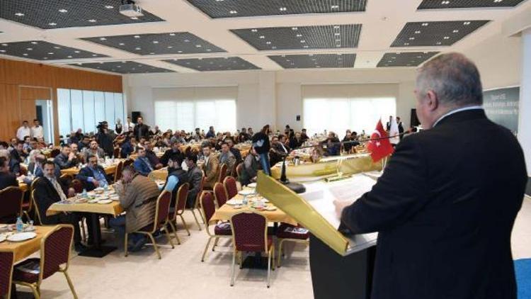 Kayseri OSBde Türk Ticaret Merkezleri toplantısı