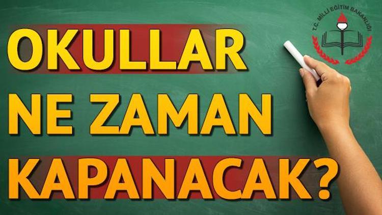 Okullar ne zaman kapanıyor 2018 resmi tatil günleri