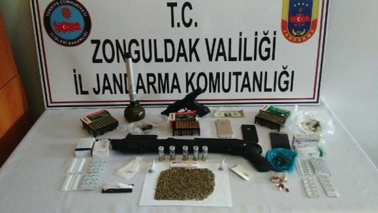 Zonguldakta uyuşturucu operasyonu: 7 gözaltı