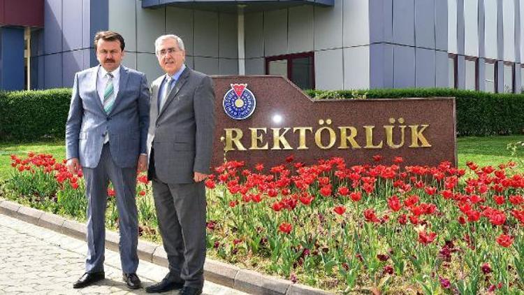 Başkan Erkoç, Rektör Canı ziyaret etti
