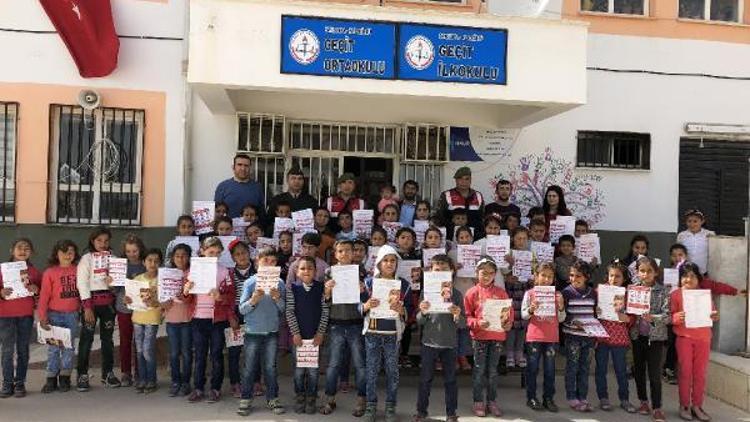 Jandarmadan öğrencilere trafik eğitimi