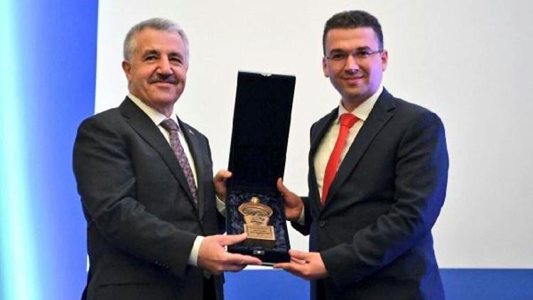 Başkan Çakıra ulaşım projeleri ödülü