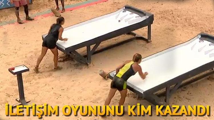 Survivor 2018de iletişim oyununu hangi takım kazandı Survivor son bölüm özeti