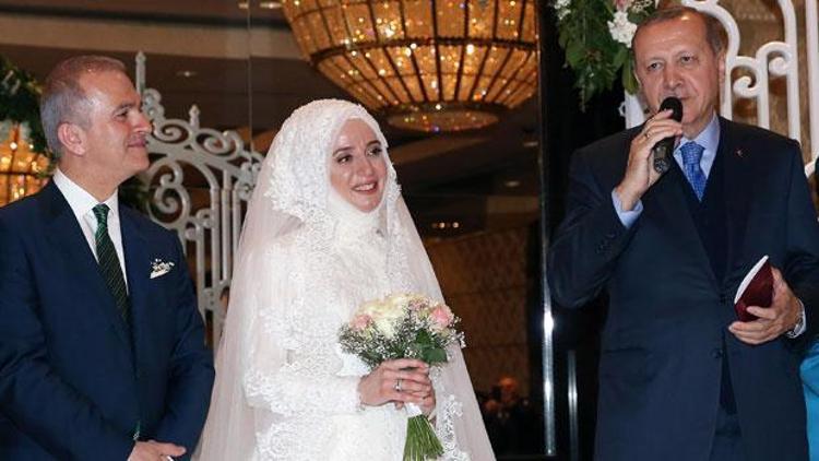 Cumhurbaşkanı Erdoğan AK Partili vekilin nikah şahidi oldu