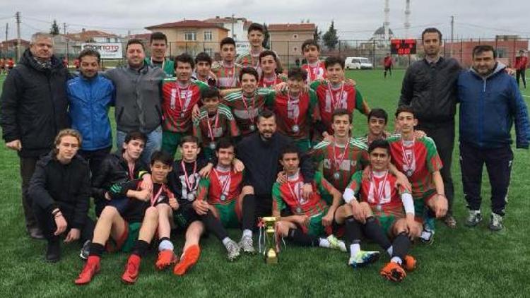 Kırklareli U-16 futbol liginde Lüleburgazspor şampiyon oldu