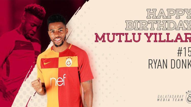 Galatasarayda Donkun doğum günü kutlandı