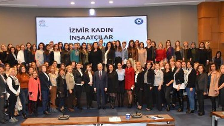 İzmirdeki kadın inşaatçılar için birlik