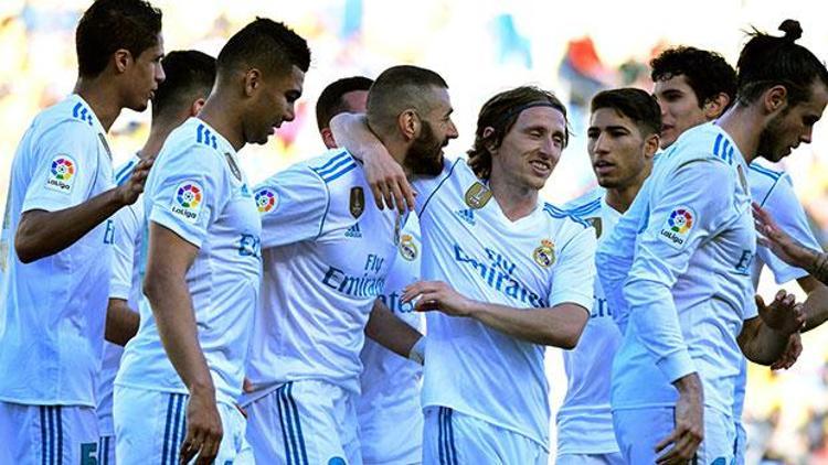 Real Madrid evinde Las Palması rahat geçti