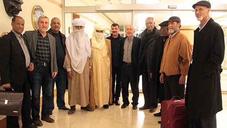 Tuareg Şeyhleri Türkiye’ye geldi