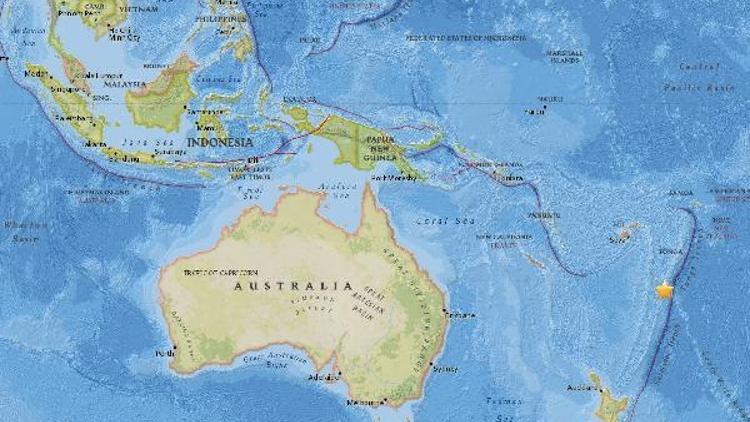 Pasifik ülkesi Tonga’da 6.1 büyüklüğünde deprem